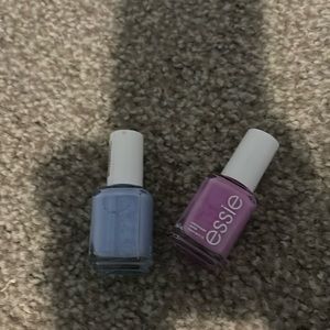 New without tags Essie nail polish. You get two pink polish and a blue polish